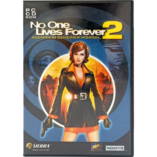PC CD-ROM "No One Lives Forever 2: Agentin in geheimer Mission"