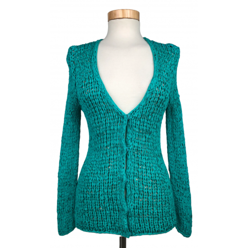 P.A.R.O.S.H. Damen Cardigan, türkis - Gr. S