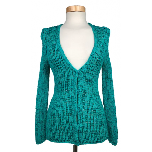 P.A.R.O.S.H. Damen Cardigan, türkis - Gr. S 