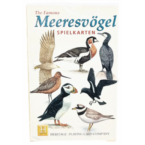 Heritage Playing Card Company Spielkarten Meeresvögel (OVP)