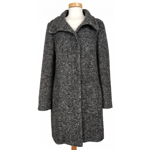 Steffi's Pick - Hugo Boss Damen Mantel, schwarz/weiß - Gr. S