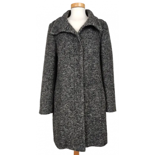 Steffi's Pick - Hugo Boss Damen Mantel, schwarz/weiß - Gr. S