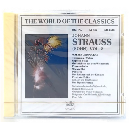 CD Johann Strauss "The World of the Classics" (OVP)
