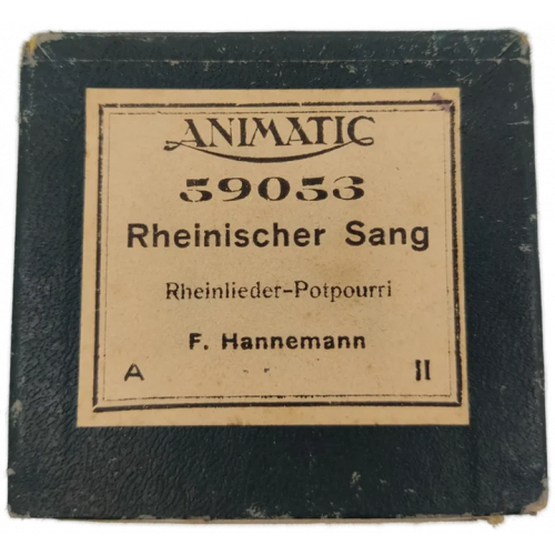 Musikrolle für ein altes Pianola (selbstspielendes Klavier)