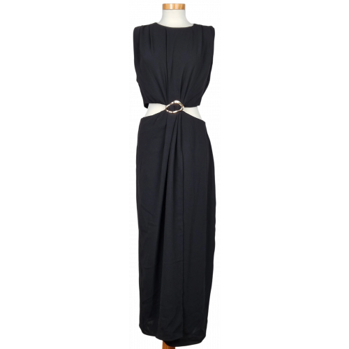 ZARA Damen Maxikleid, schwarz - EUR M 
