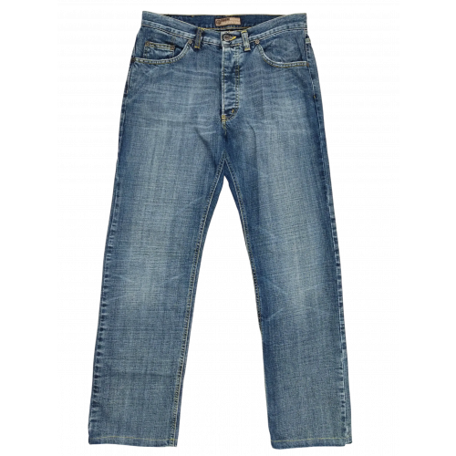 Blaumax Jeanshose Herren, blau - Gr. W32/L32 - S (EUR 46)
