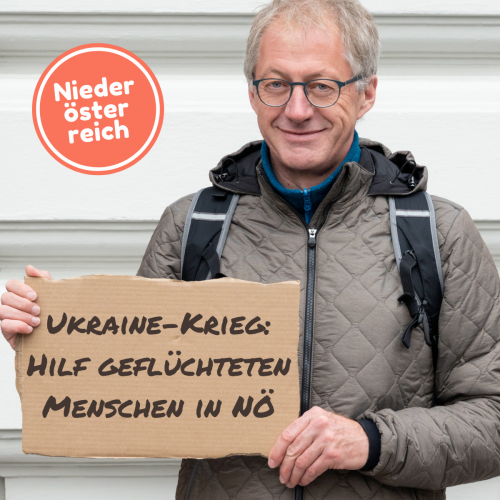 Unterstütz aus der Ukraine geflüchtete Menschen in NÖ