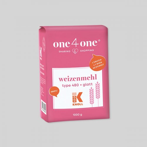 One4One Weizenmehl glatt