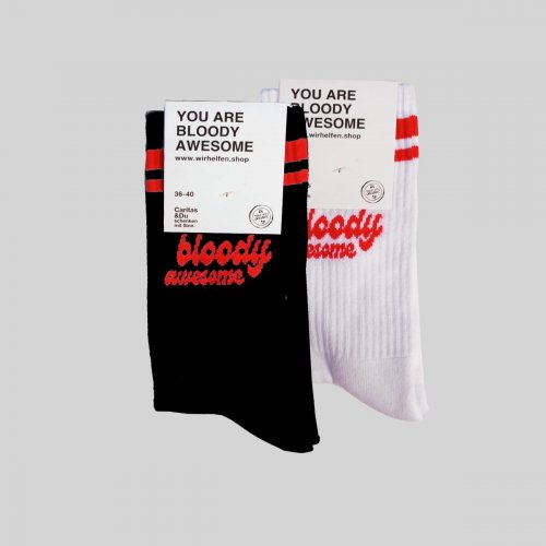 Bloody Awesome Tennissocken