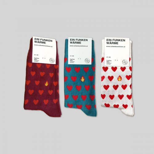 Socken Funken Wärme