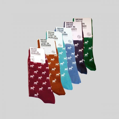 Nachhaltige Produkte | Caritas Wien | Socken Ziege | Caritas Wirhelfen.shop