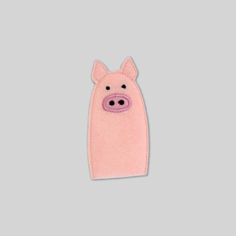 Fingerpuppe Schwein