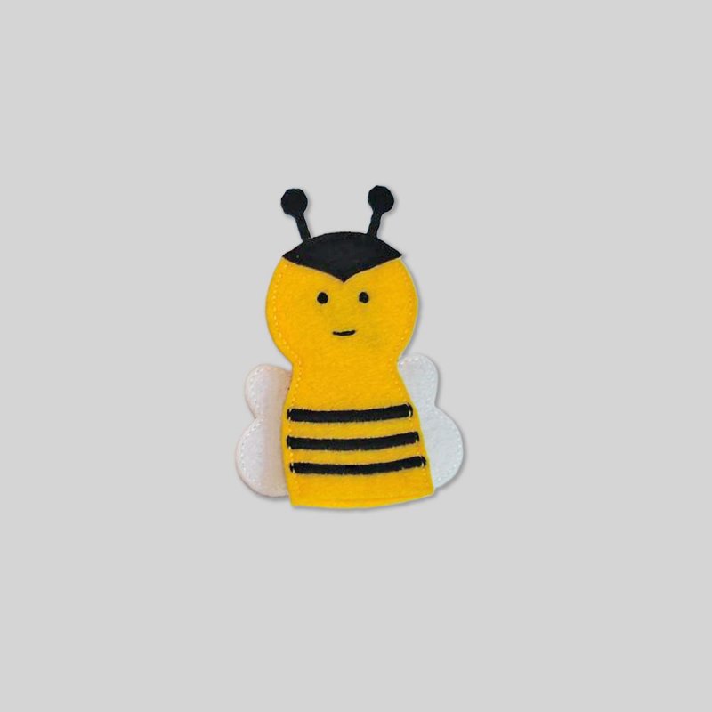 Fingerpuppe Biene