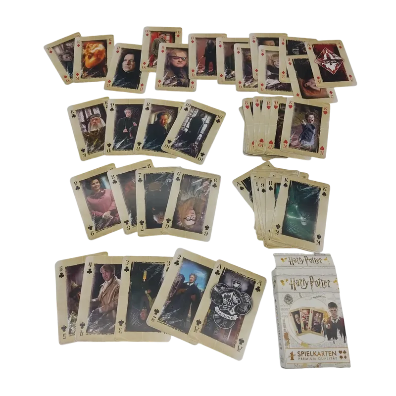 Harry Potter Spielkarten Ravenclaw – Offiziell Lizenziert, 54 Blatt, Für Poker & Skat
