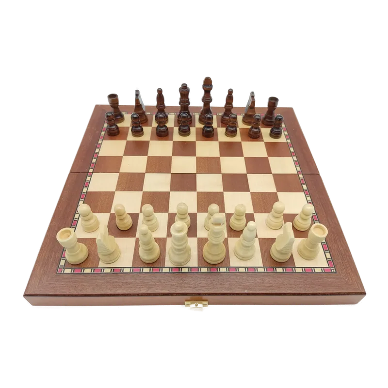 Outdoor Holz magnetische Schach Set Stücke Lagerung minimalist isch \  profession elle Schachspiel Kinder moderne Xadrez Jogo Tisch Brettspiel
