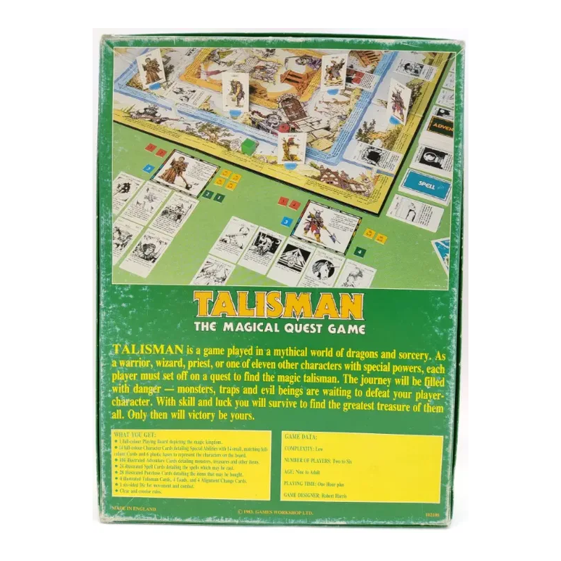 Talisman First Edition Wirhelfen.shop - Talisman - The Magical Quest Game, Games Workshop