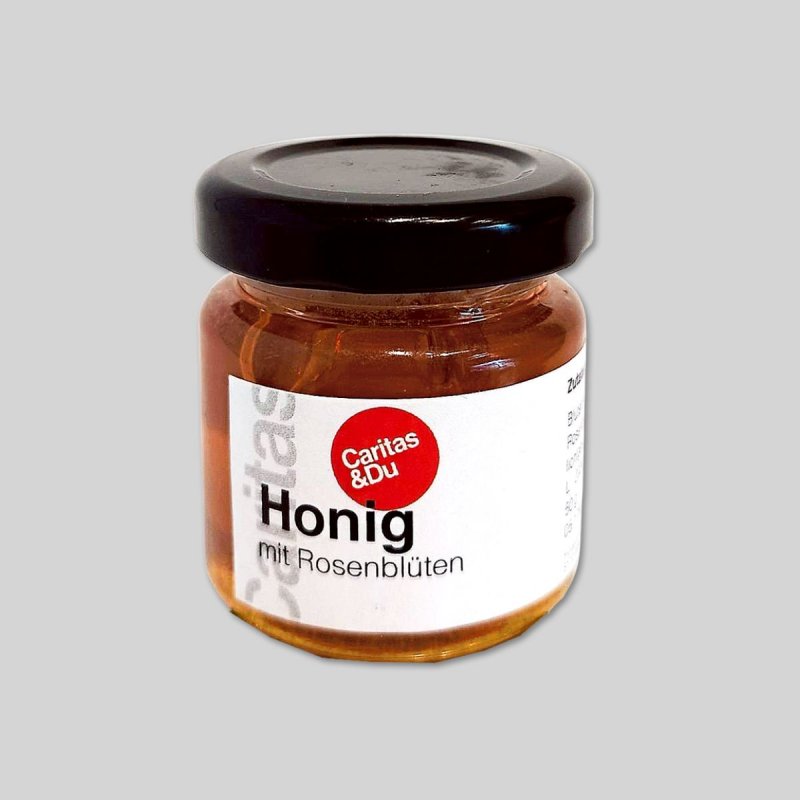 Herzhafter Honig - Rosenblüten
